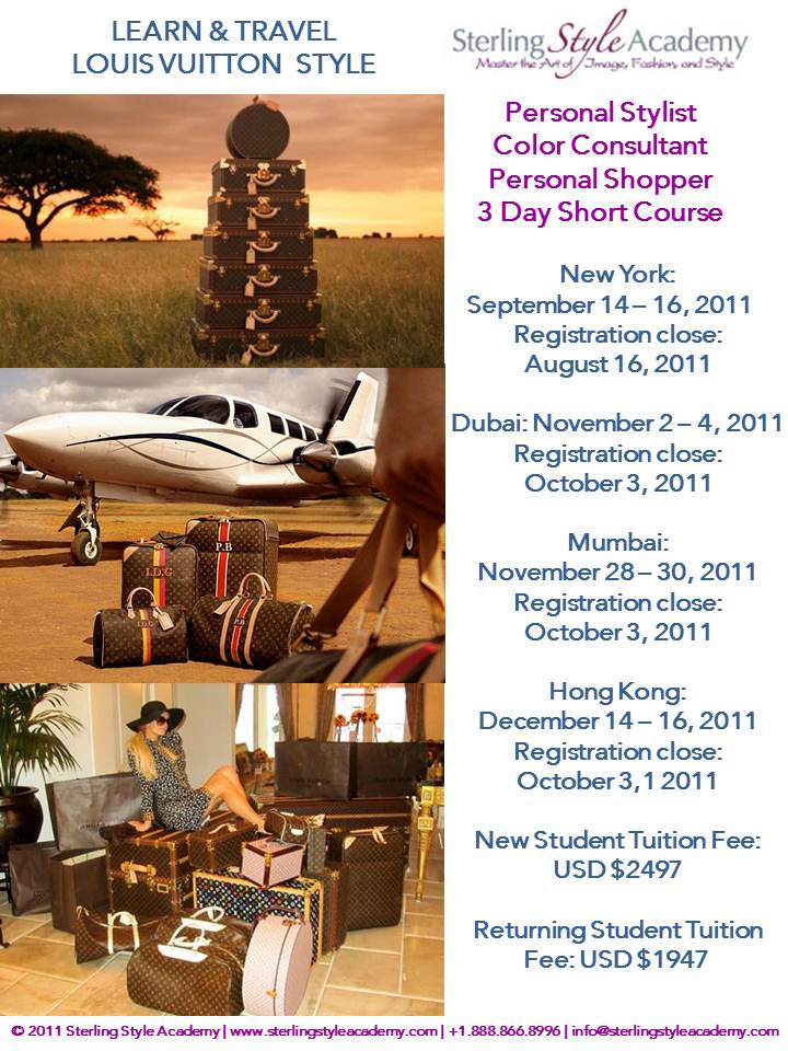 3-Day Short Courses in Personal Styling & Personal Shopping - Sterling Style Academy 2011