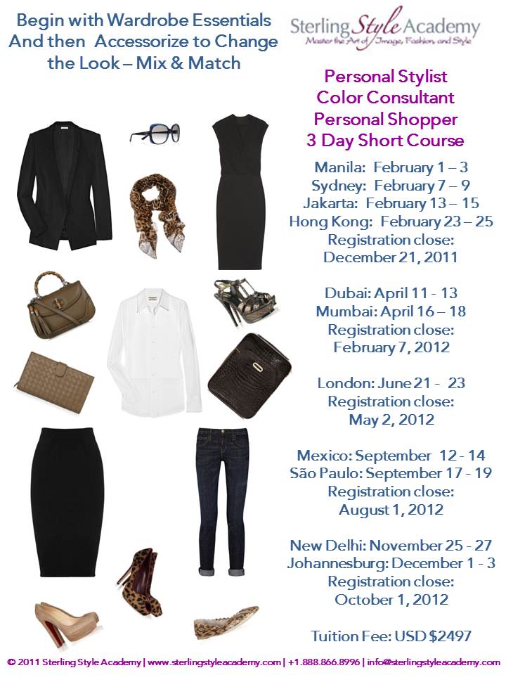 Sterling Style Academy 3 Day Short Course Worldwide 2012