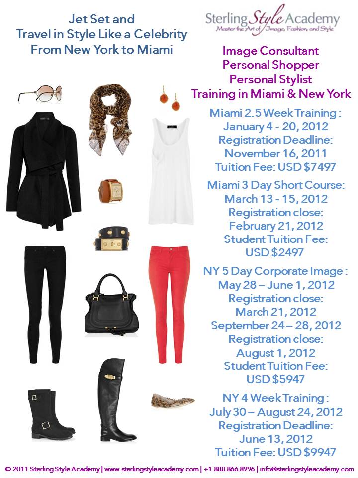 Miami Image Consultant Training Certification, Personal Stylist & Personal Shopper Courses - Sterling Style Academy 2012