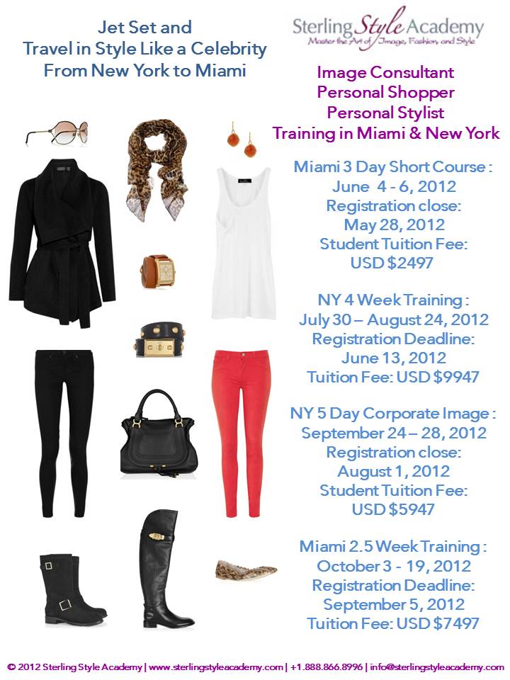 Miami Image Consultant Training Certification, Personal Stylist & Personal Shopper Courses - Sterling Style Academy 2012