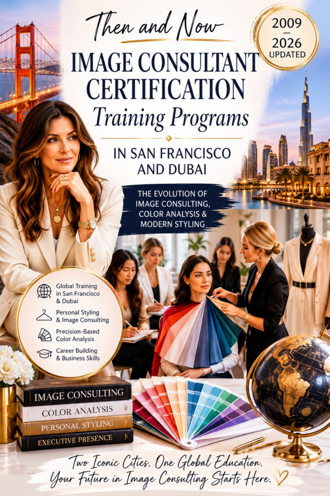 Image Consultant Certification in Dubai and San Francisco