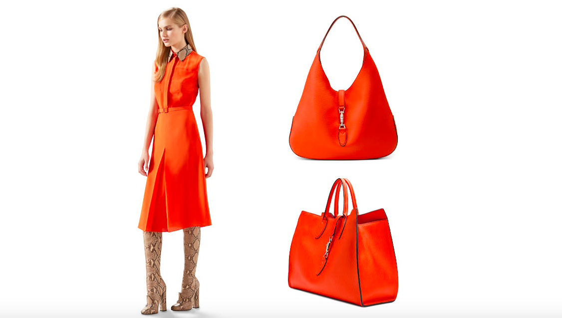How to Wear Orange | Gucci Spring 2015 Trend