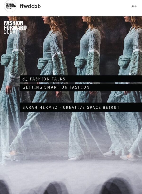Dubai Fashion Events Fashion Forward Dubai Presents Talks on the