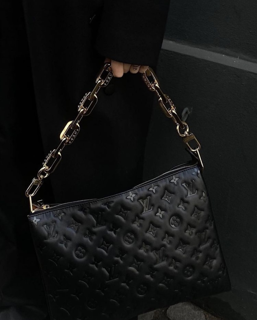 celebrities and the amazing lv coussin bag