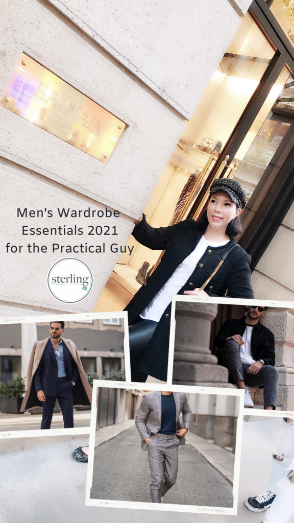 men’s wardrobe essentials for 2021