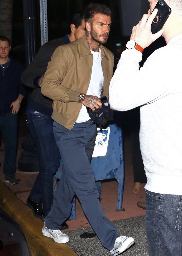 David Beckham  Casual shoes outfit, Tennis shoe outfits summer