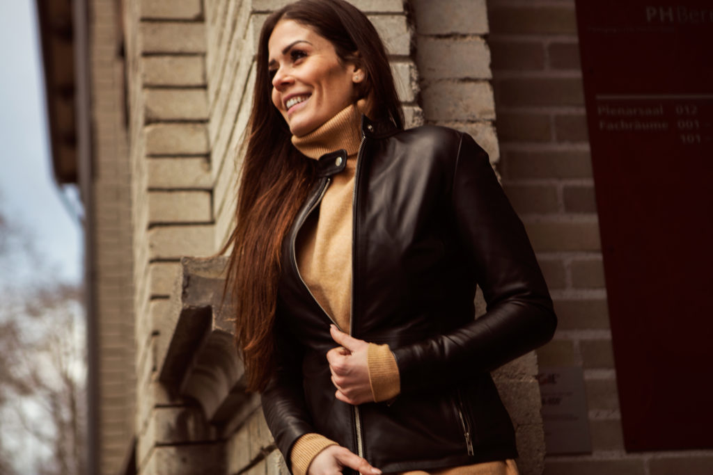 A CAPSULE WARDROBE FOR WOMEN SHOULD INCLUDE A LEATHER JACKET