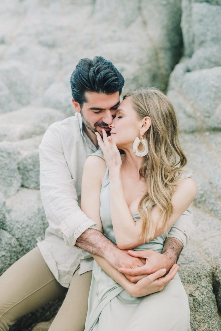 photo of a romantic couple