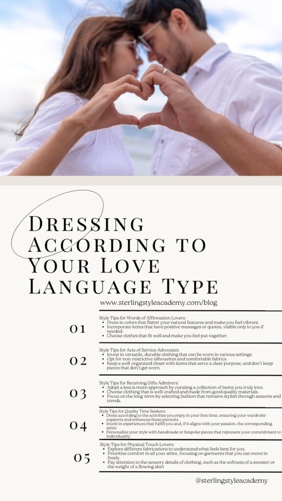Dressing According to Your Love Language Type