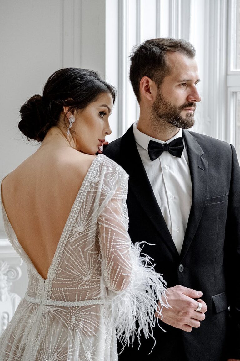 Evening Gown and Tuxedo Photo Session Ideas for Couples