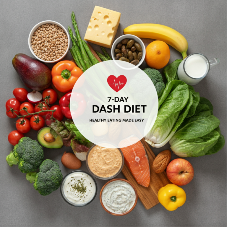 7-day DASH diet meal plan