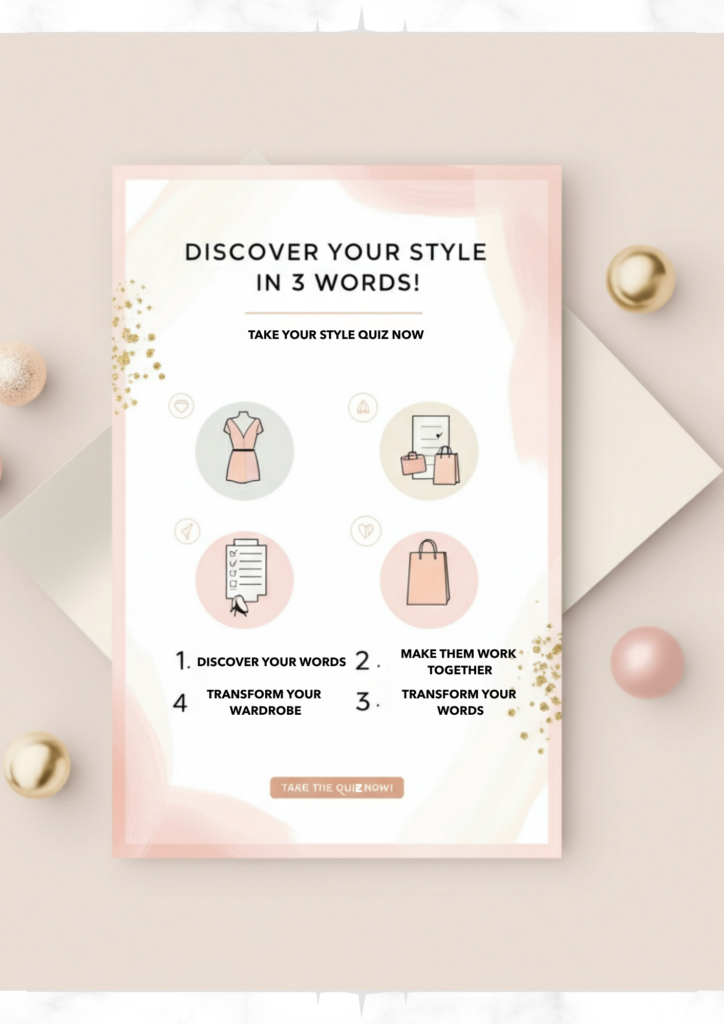 Find Your Personal Style in 3 Words: Free 3-Word Style Quiz