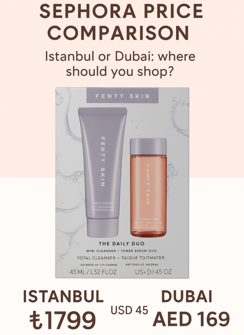 Sephora Istanbul vs. Dubai