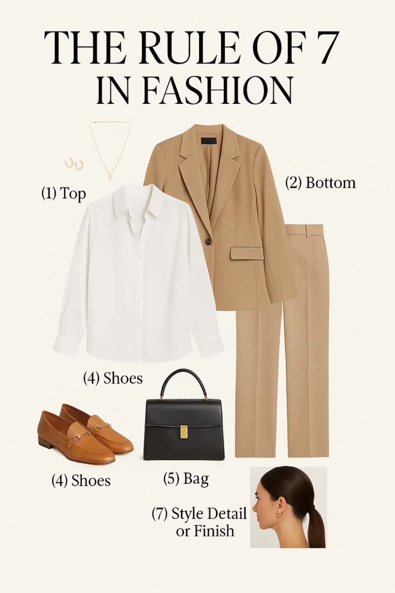 What is the Rule of 7 in Fashion Women