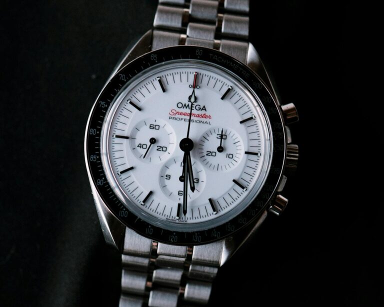 omega speedmaster professional watch close up