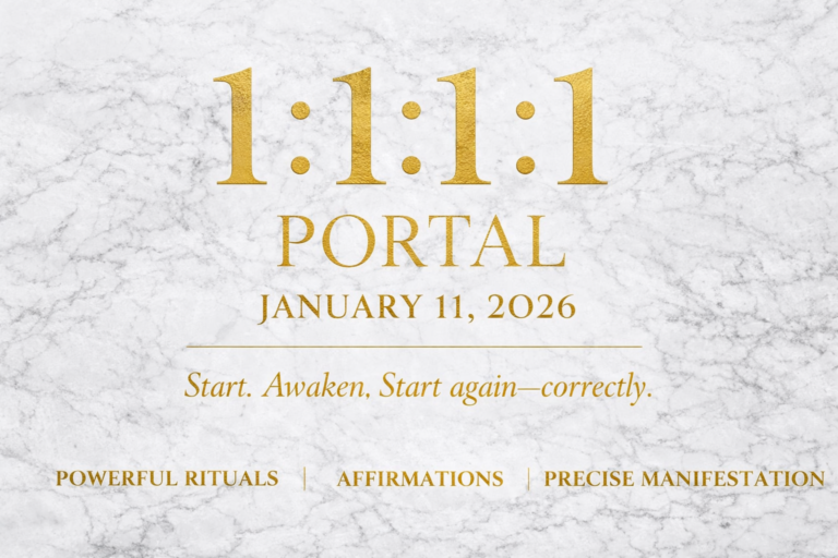 The 1:11:1 Portal (January 11, 2026): Meaning, Rituals, and How to Manifest With Precision