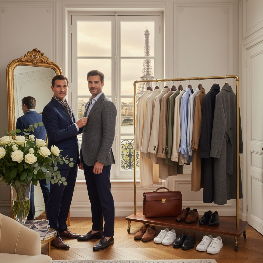 Paris In-Person Personal Stylist for Men