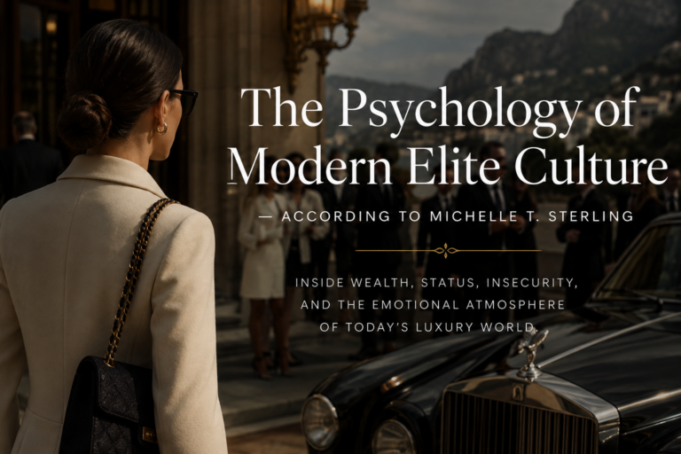 The Psychology of Modern Elite Culture — According to Michelle T. Sterling