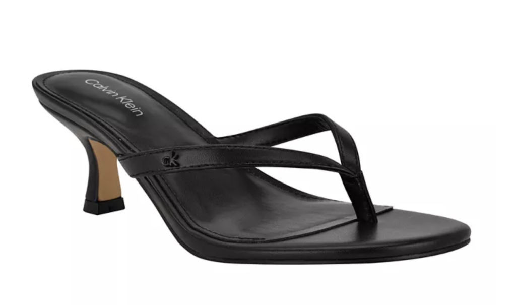 Calvin Klien Flip Flop Heels