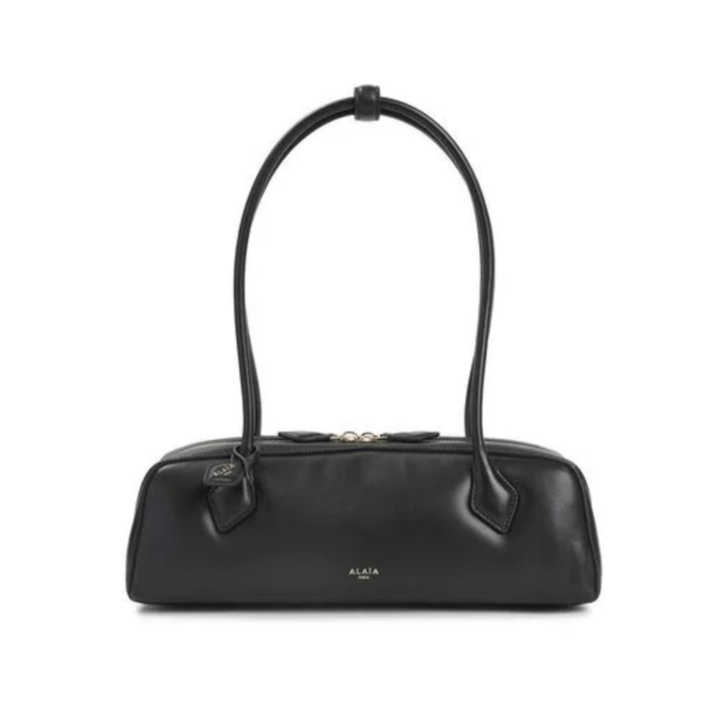 Alaïa Women's Black Teckel Medium Padded Shoulder Bag
