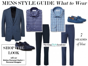 Men's Style Guide | Online Personal Shopper | 7 Shades of Blue