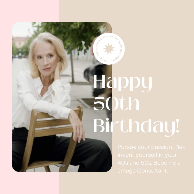 Women in Their 40s and 50s are Becoming Image Consultants