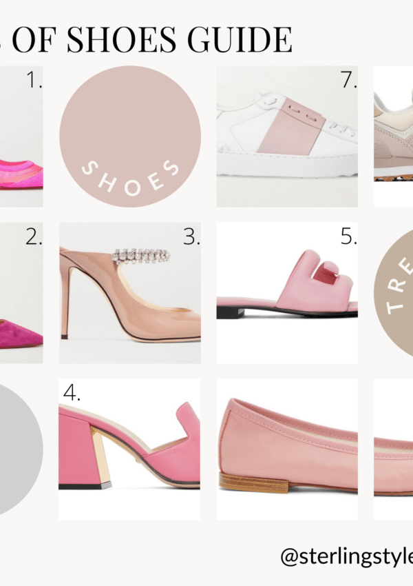 8 Foundational Types of Shoes Guide for Ladies