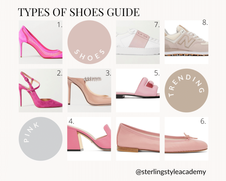 8 Foundational Types of Shoes Guide for Ladies