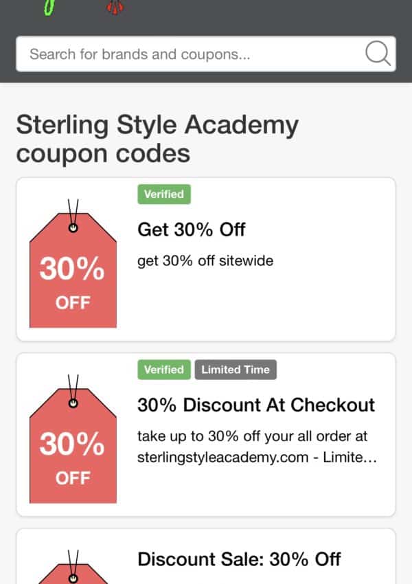 The Truth About Sterling Style Academy Coupon Codes & Discounts