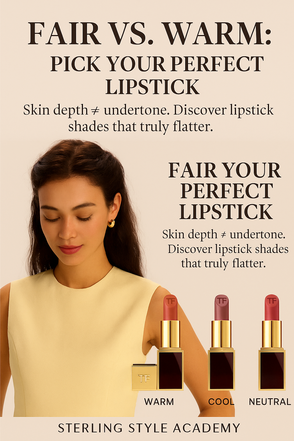 Fair vs. Warm | Why Skin Depth ≠ Undertone