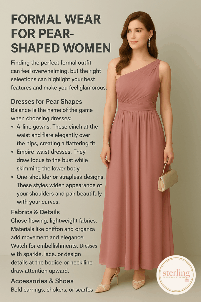 How to Dress a Pear Shaped Body Formal