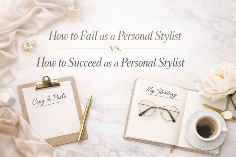 How to Fail as a Personal Stylist vs. How to Succeed as a Personal Stylist