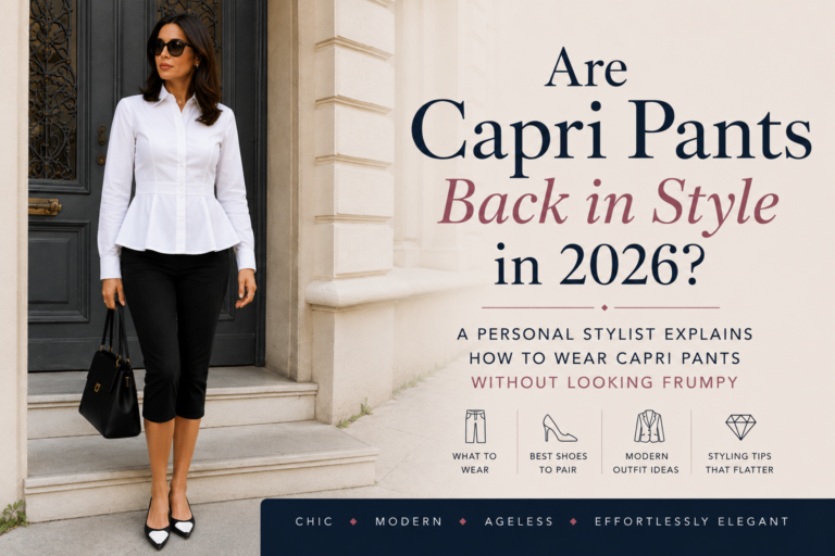 Are Capri Pants Back in Style in 2026? A Personal Stylist Explains How to Wear Capri Pants Without Looking Frumpy