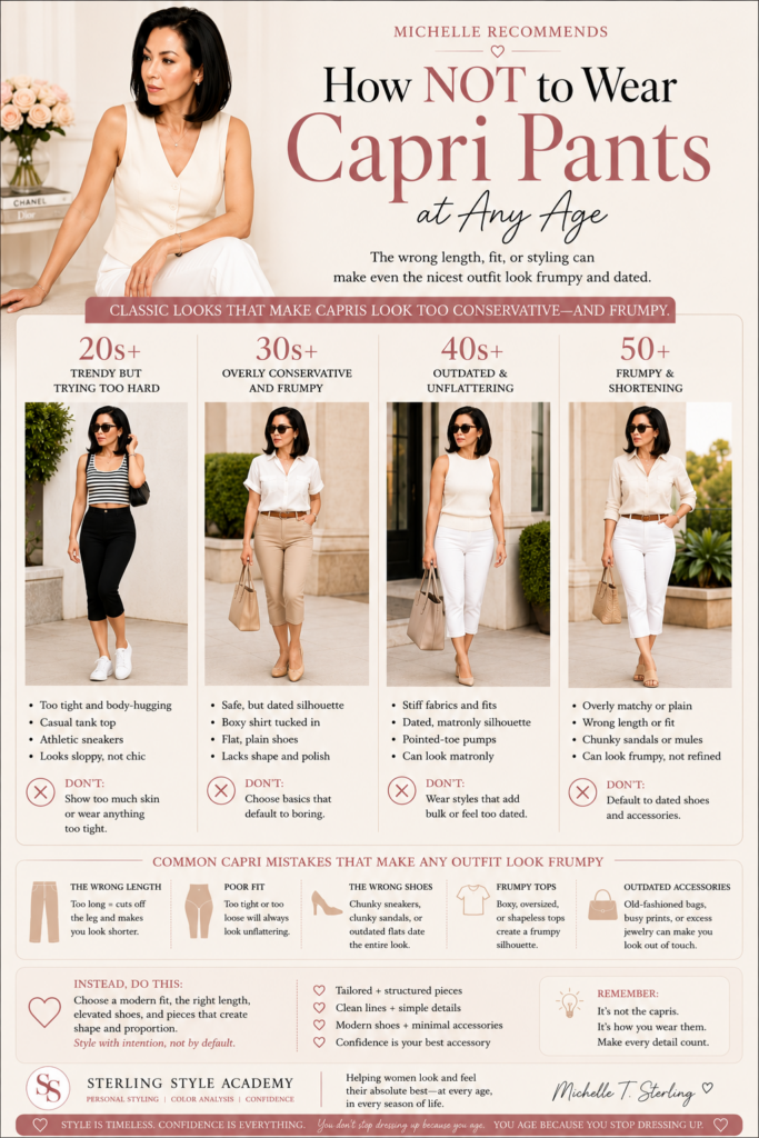 How Not to Wear Capri Pants in 2026 | Sterling Style Academy
