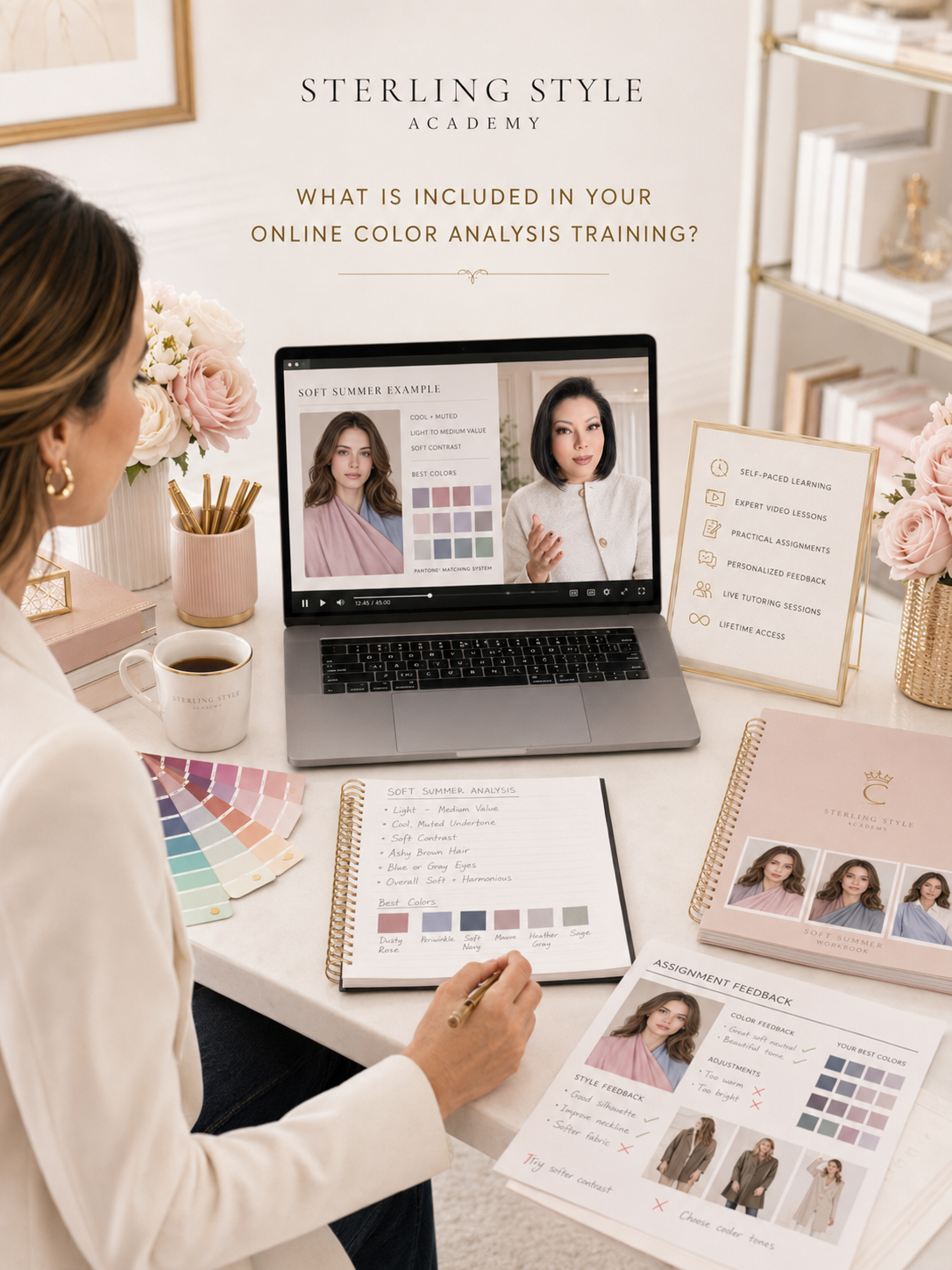 What Is Included in Your Online Color Analysis Training?