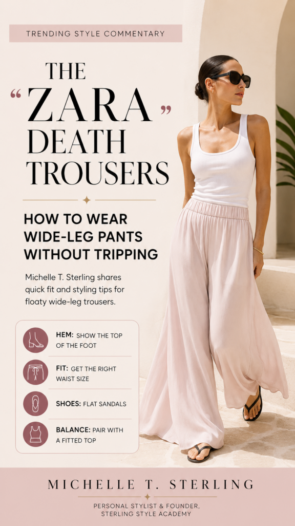 How to Wear the Zara Death Trousers