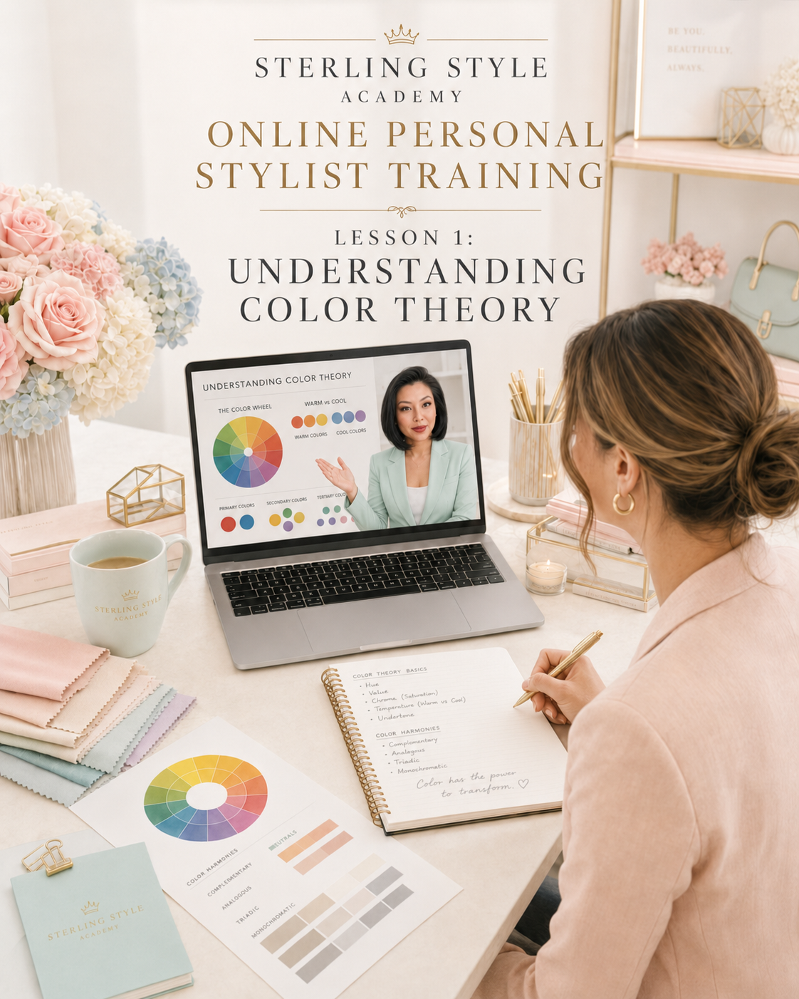 Online Personal Stylist Training Lesson 1 - Understanding Color Theory