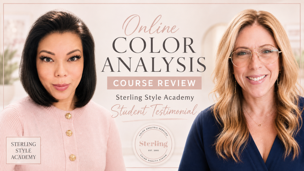 Online Color Analysis Course Review | What a Sterling Style Academy Student Says About the Training
