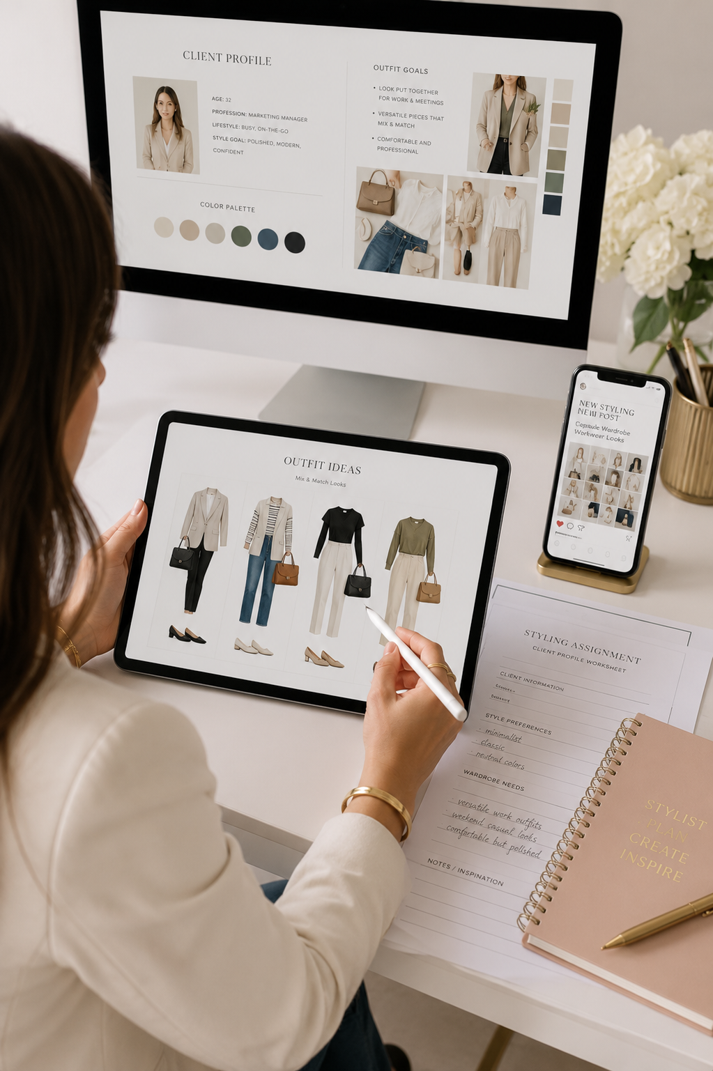 Online Stylist Training Course | More Than Styling Theory - Build a Portfolio